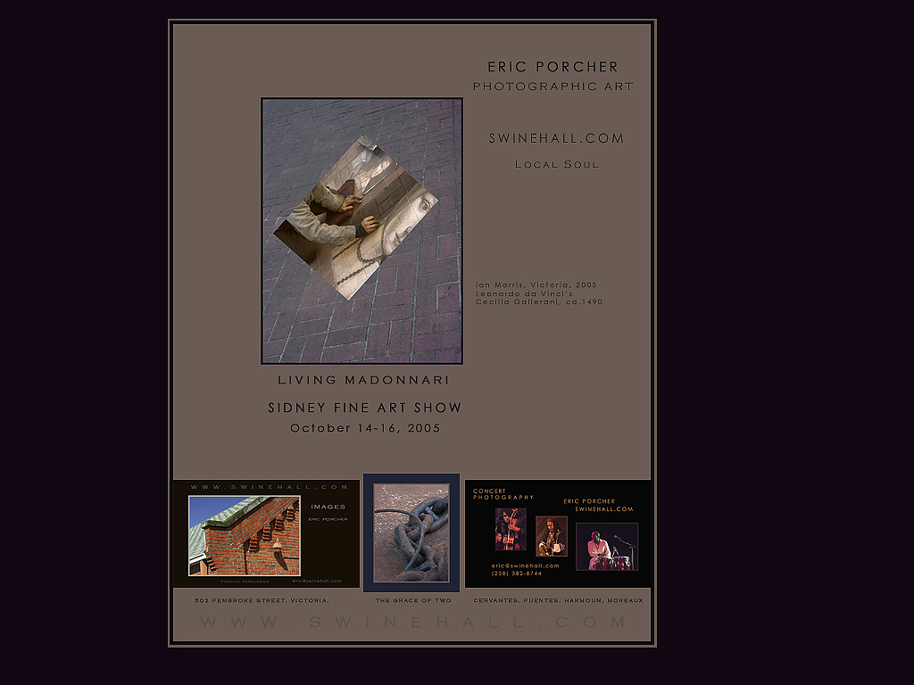 Eric Porcher, Sidney Fine Art Show poster WP